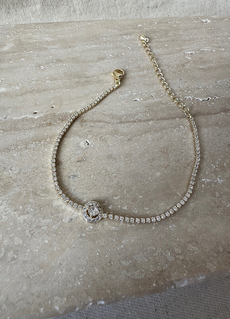 Xuping gold 1 mm bileklik