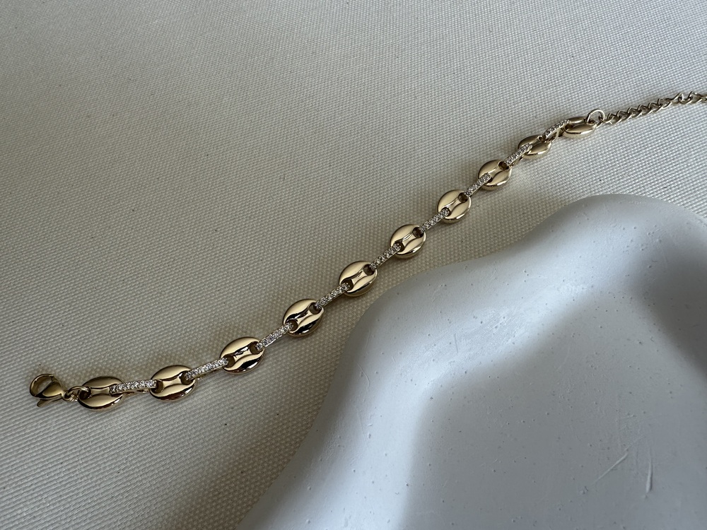 Xuping 14 k gold renginde bileklik