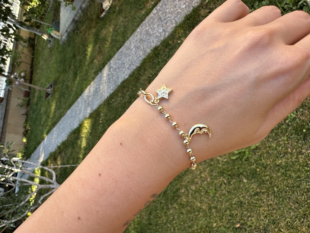 Xuping 14 k gold renginde bileklik
