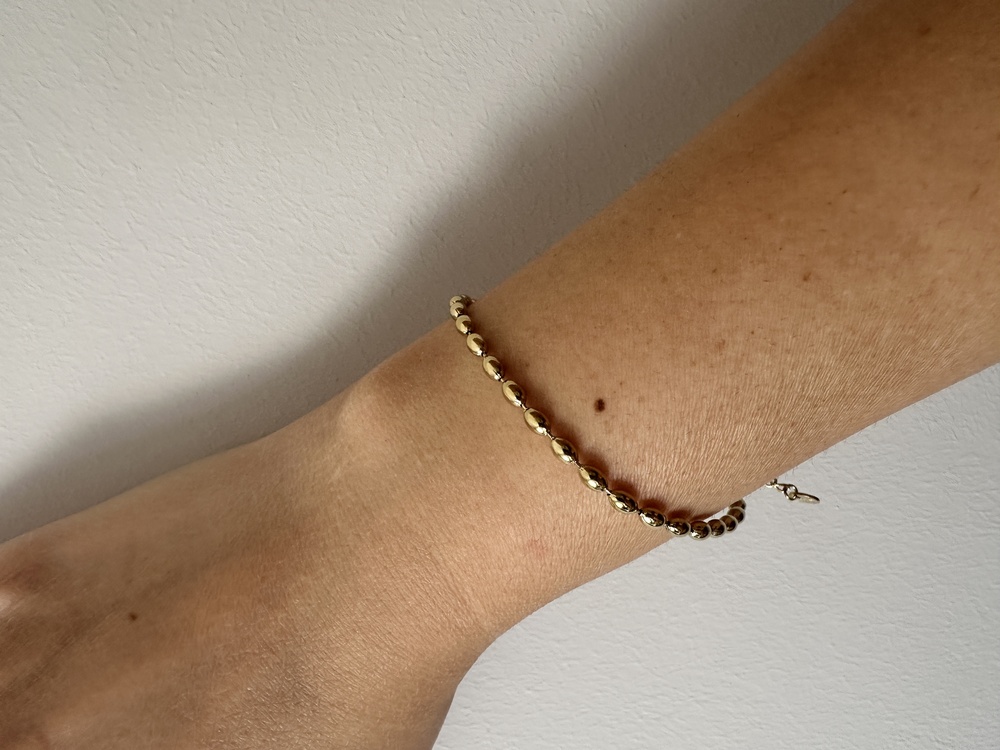 Xuping gold 3 mm bileklik