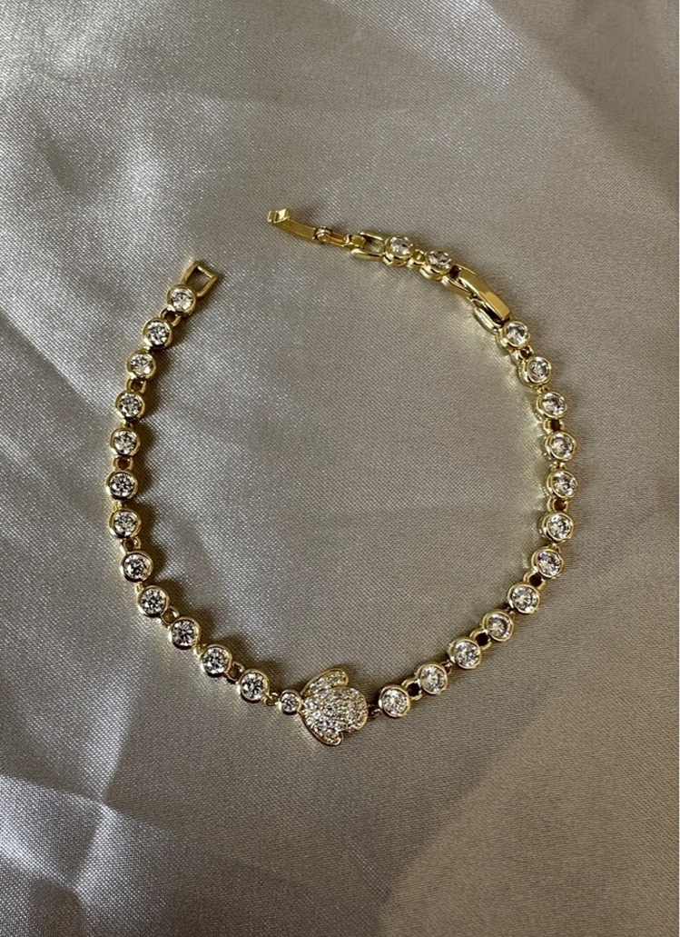 Xuping 14 k gold bileklik