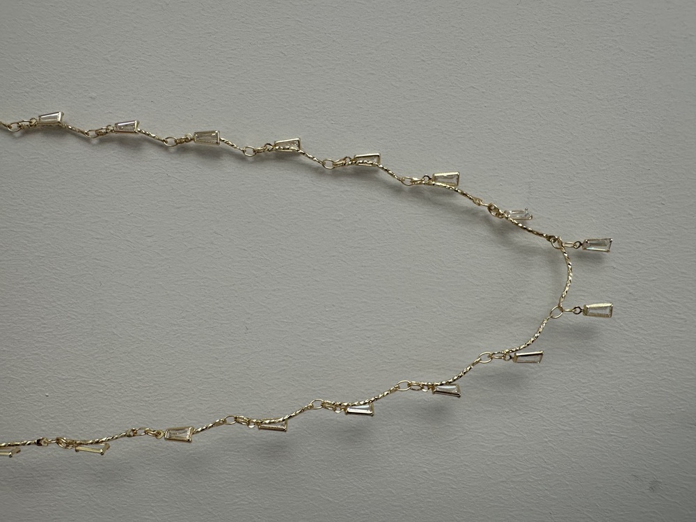 Xuping 14 k renginde 63+6 cm Kolye