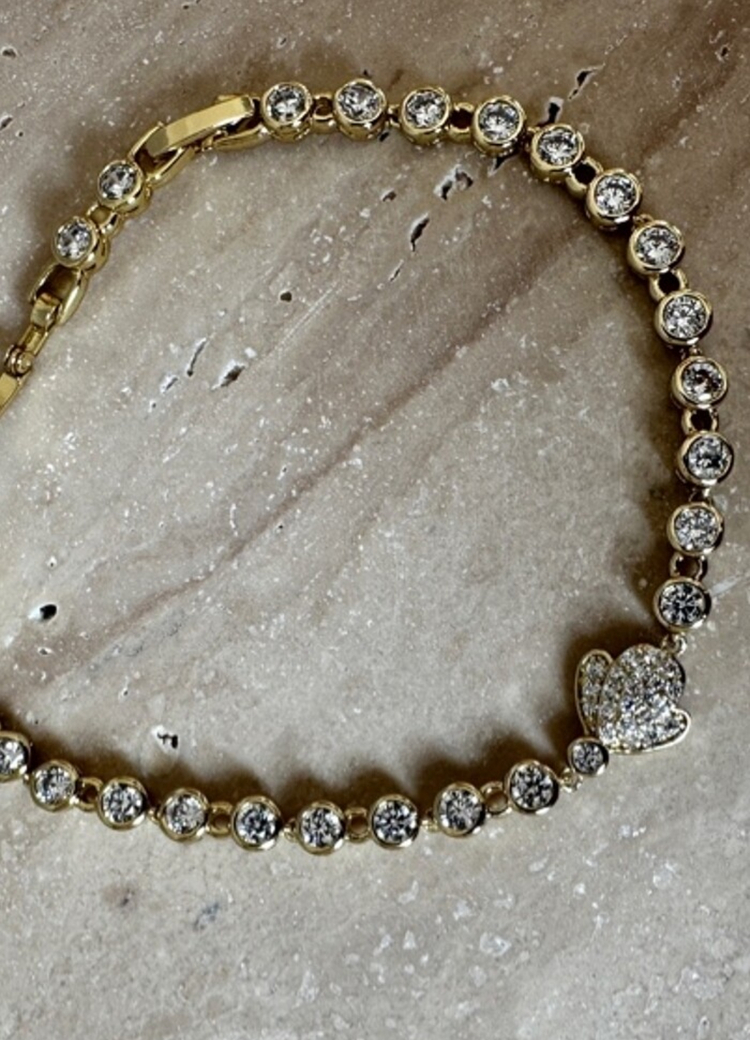 Xuping 14 k gold bileklik