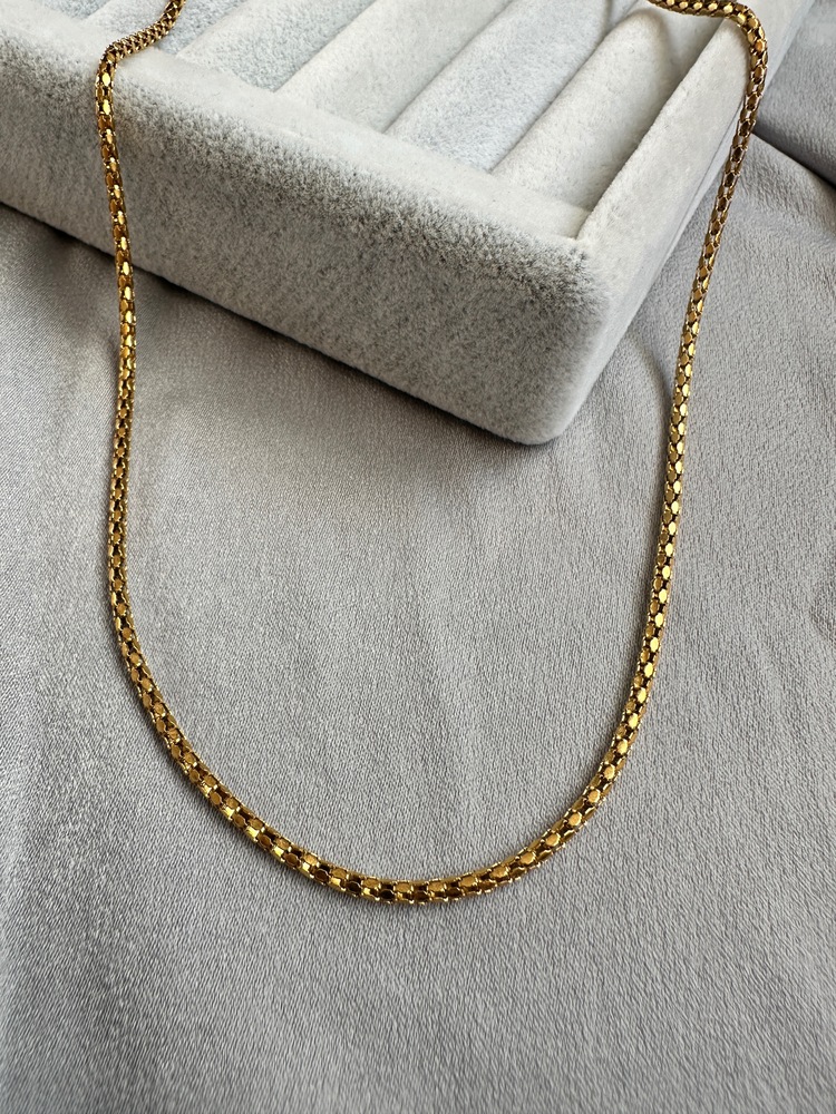 Çelik Kolye Gold