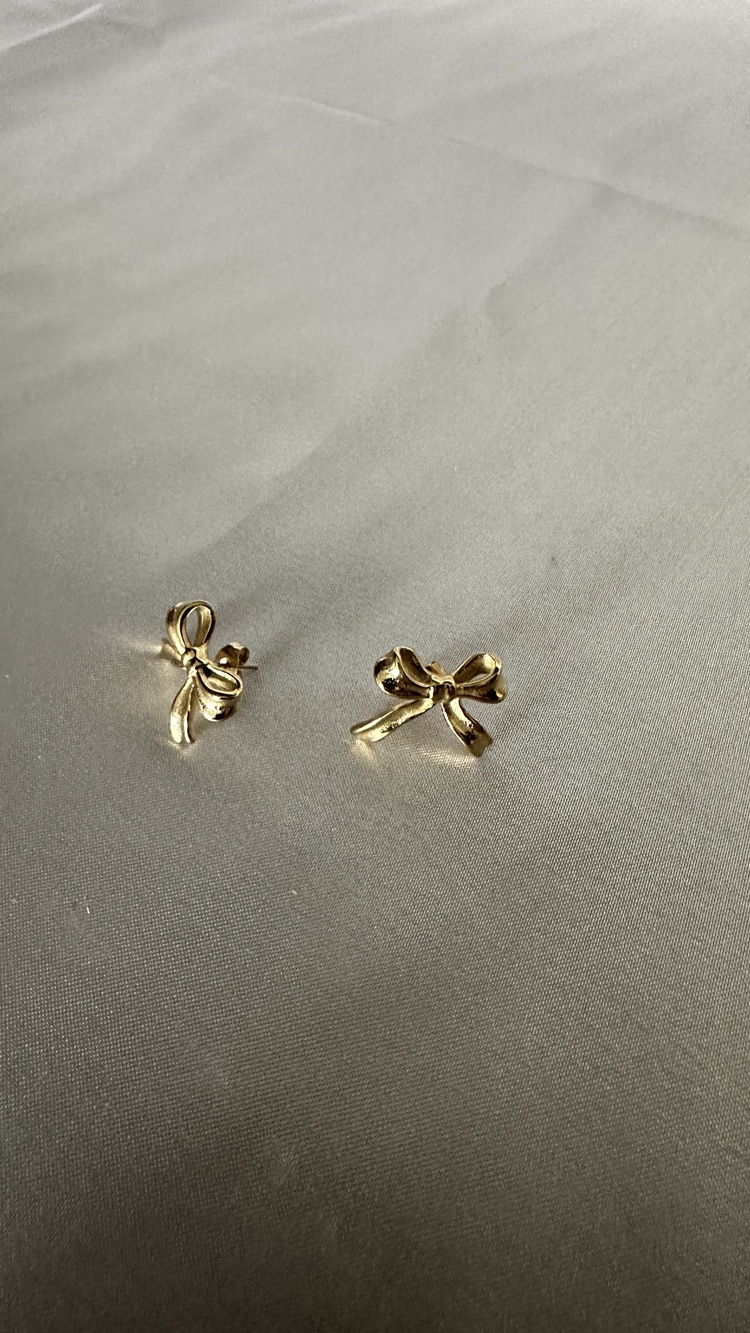 Çelik gold küpe