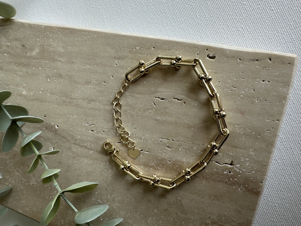 Xuping Tffny Model Gold Bileklik