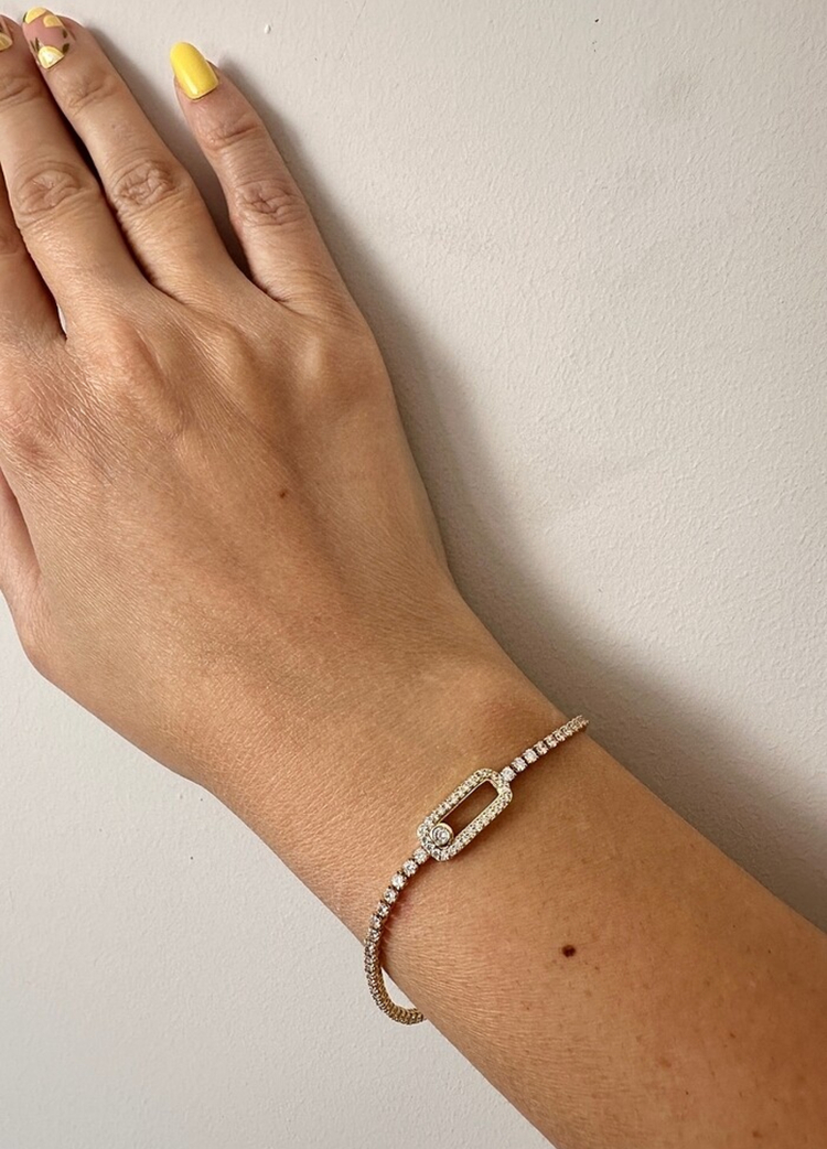 Xuping gold 2 mm bileklik