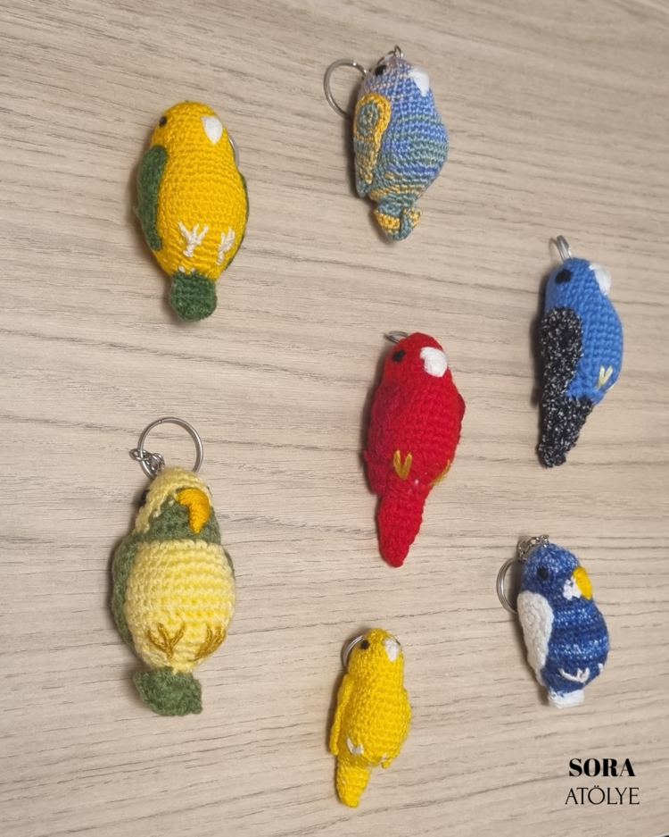 Sarı Yeşil Muhabbet Kuşu
