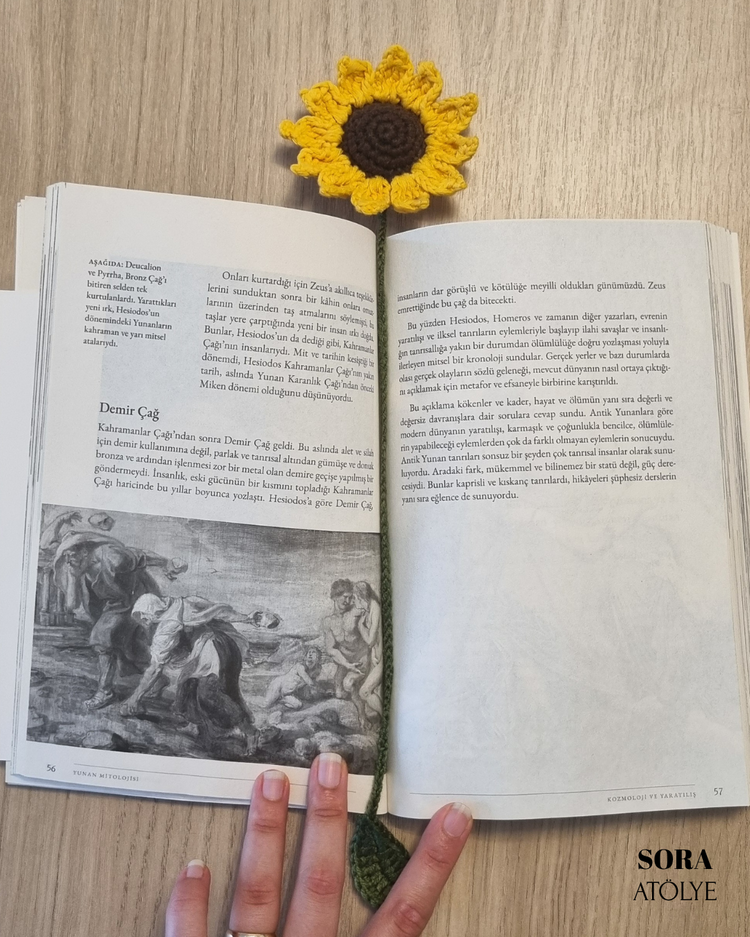 Ayçiçeği Kitap Ayracı