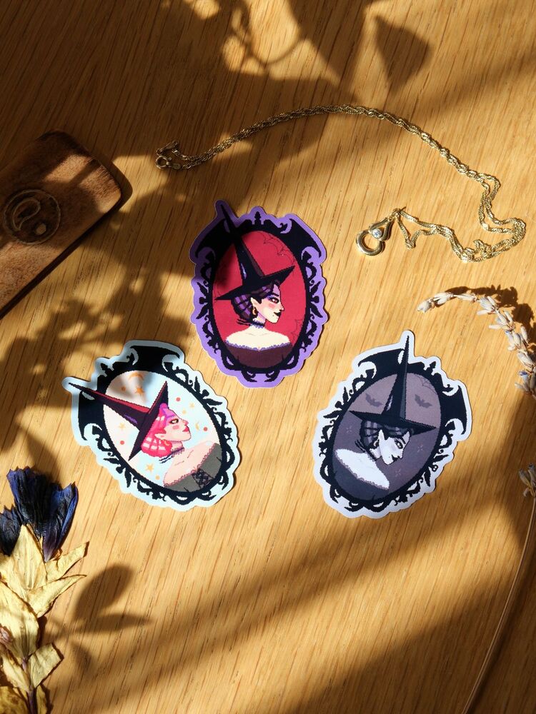Coven of Three 3'lü Sticker