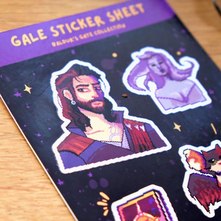 Gale Sticker Sheet