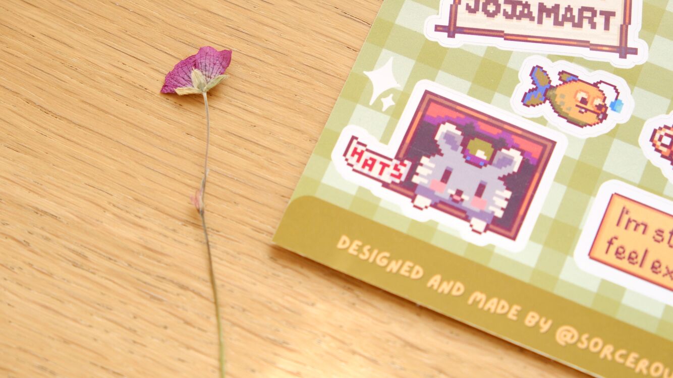 Stardew Valley Sticker Sheet