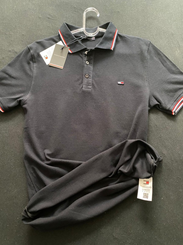 TOMMY HİLFİGER LACİVER PREMİUM POLO YAKA T-SHİRT