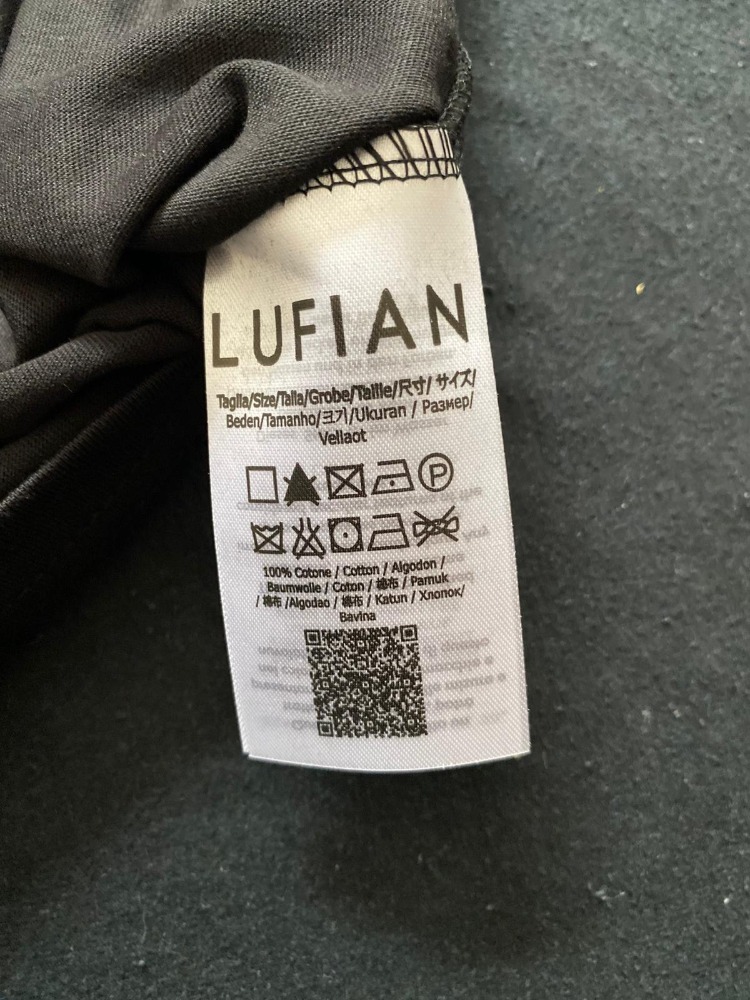 LUFİAN SPORTS SİYAH T-SHİRT