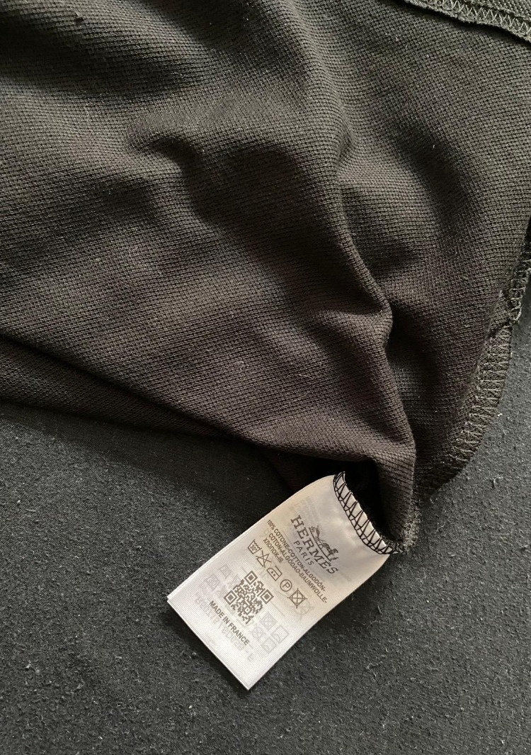 HERMES PREMİUM SİYAH POLO YAKA T-SHİRT