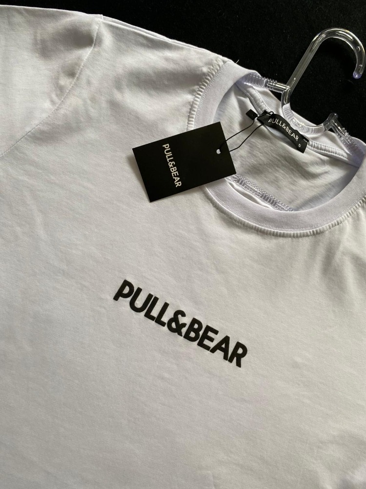 PULL&BEAR BEYAZ PREMİUM T-SHİRT 