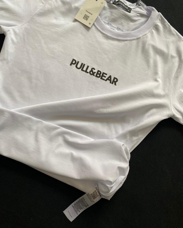 PULL&BEAR BEYAZ PREMİUM T-SHİRT 