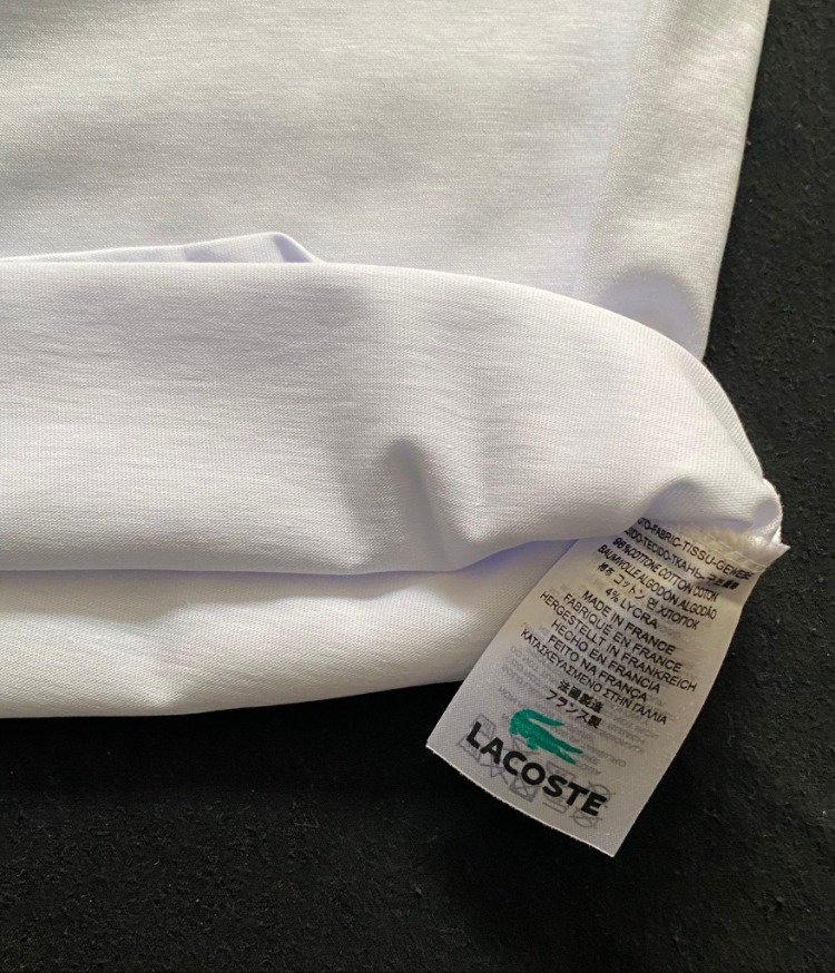 LACOSTE BEYAZ PREMİUM T-SHİRT