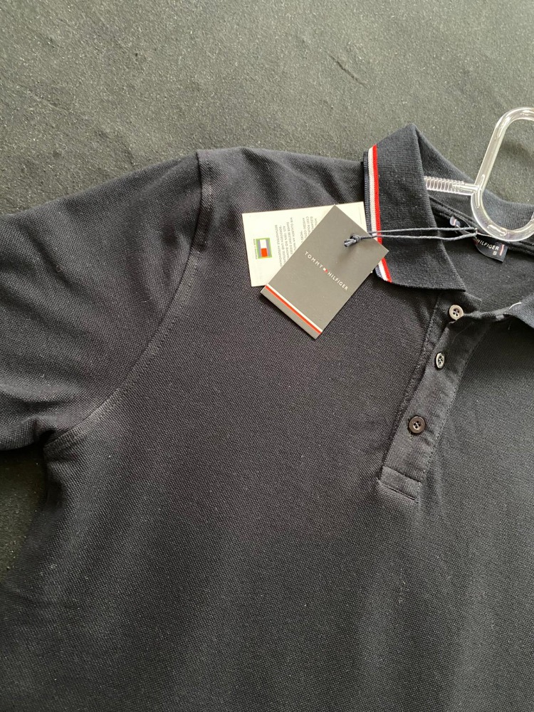 TOMMY HİLFİGER LACİVER PREMİUM POLO YAKA T-SHİRT