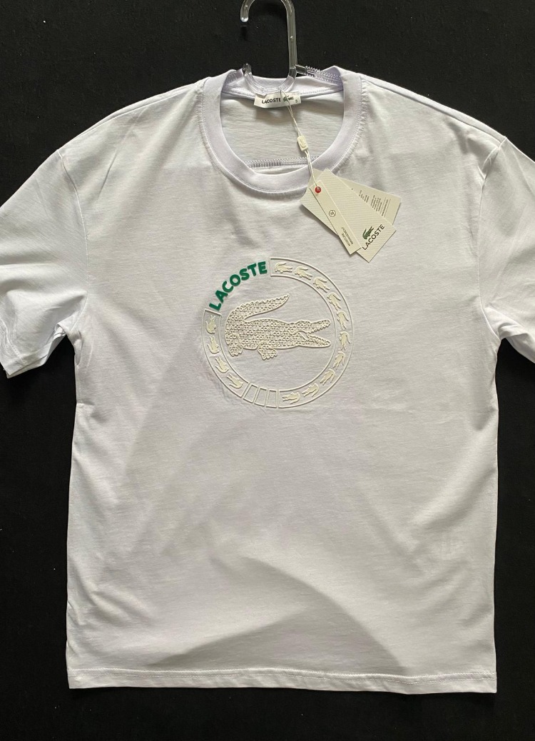 LACOSTE BEYAZ PREMİUM T-SHİRT