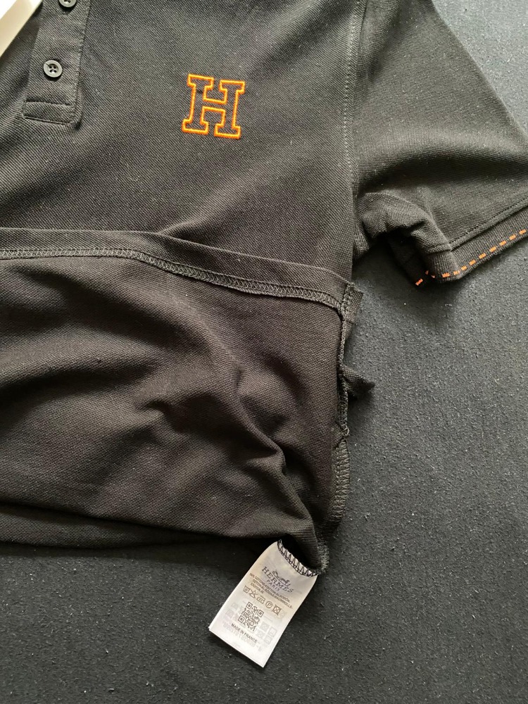 HERMES PREMİUM SİYAH POLO YAKA T-SHİRT