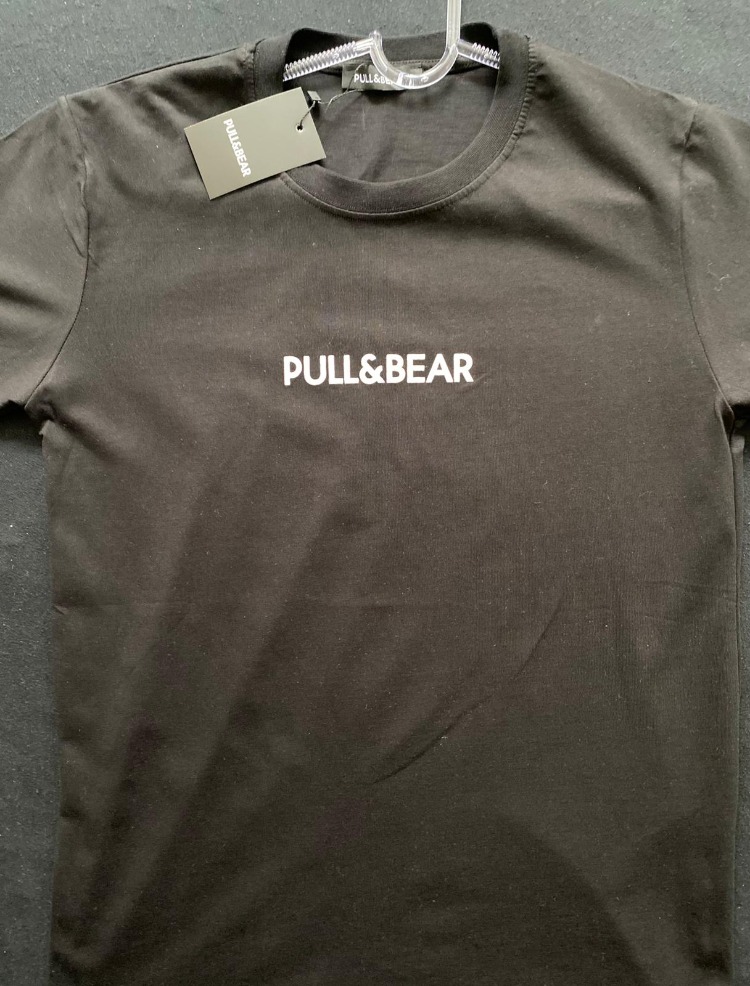 PULL&BEAR SİYAH PREMİUM T-SHİRT 