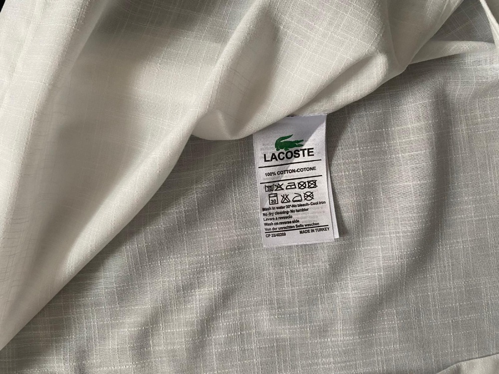 LACOSTE PREMİUM BEYAZ GÖMLEK