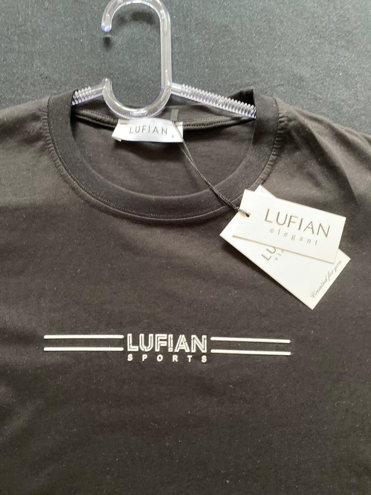 LUFİAN SPORTS SİYAH T-SHİRT