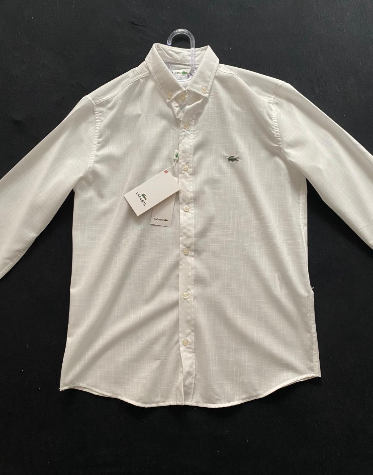 LACOSTE PREMİUM BEYAZ GÖMLEK