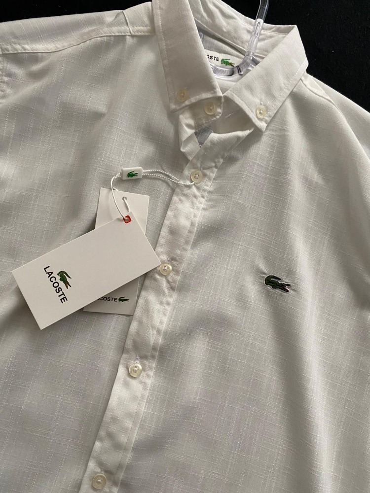 LACOSTE PREMİUM BEYAZ GÖMLEK