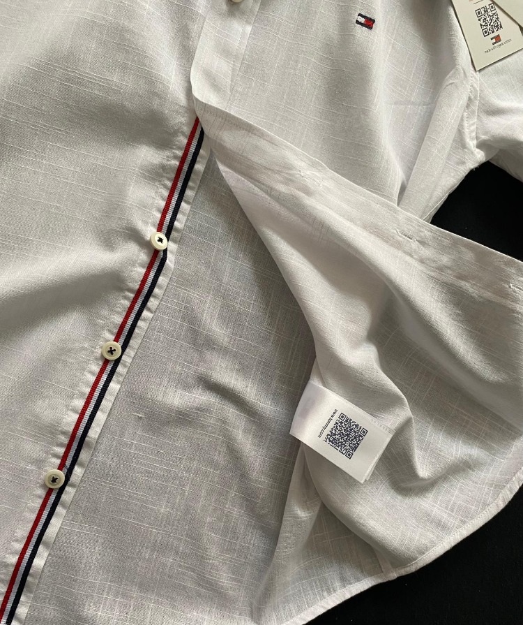 TOMMY HİLFİGER PREMİUM BEYAZ GÖMLEK