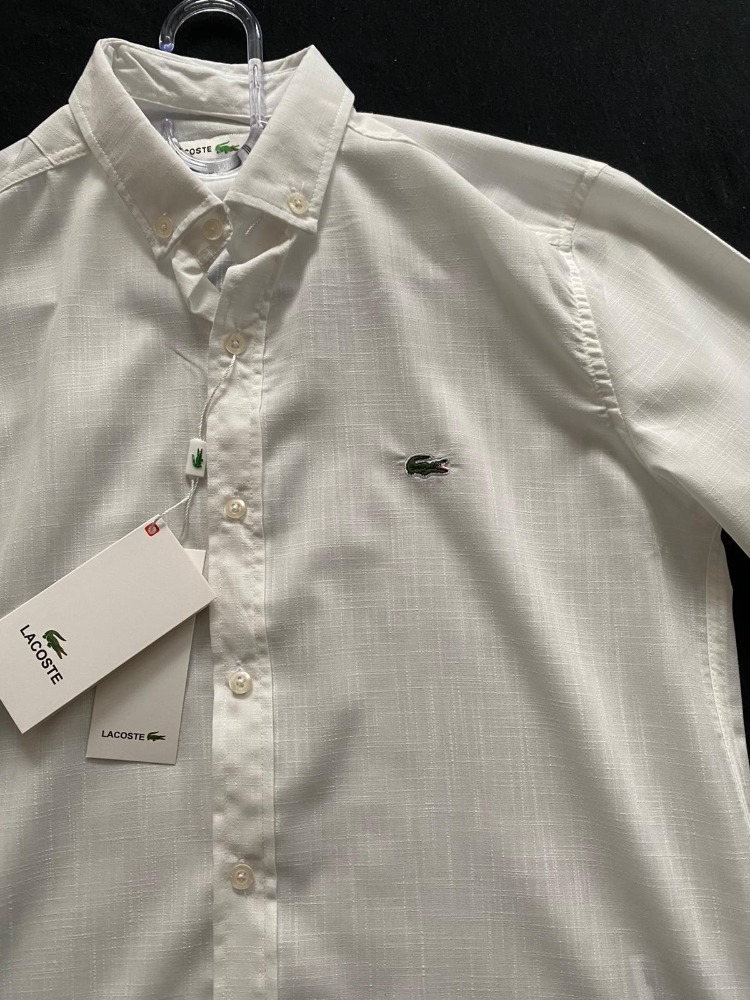 LACOSTE PREMİUM BEYAZ GÖMLEK