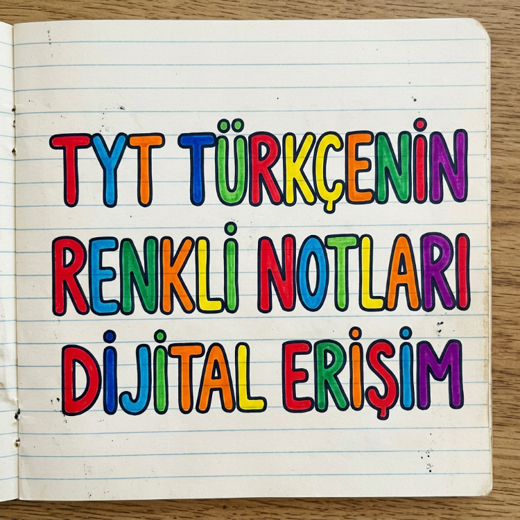 TYT Türkçenin Renkli Notları - DİJİTAL ERİŞİM