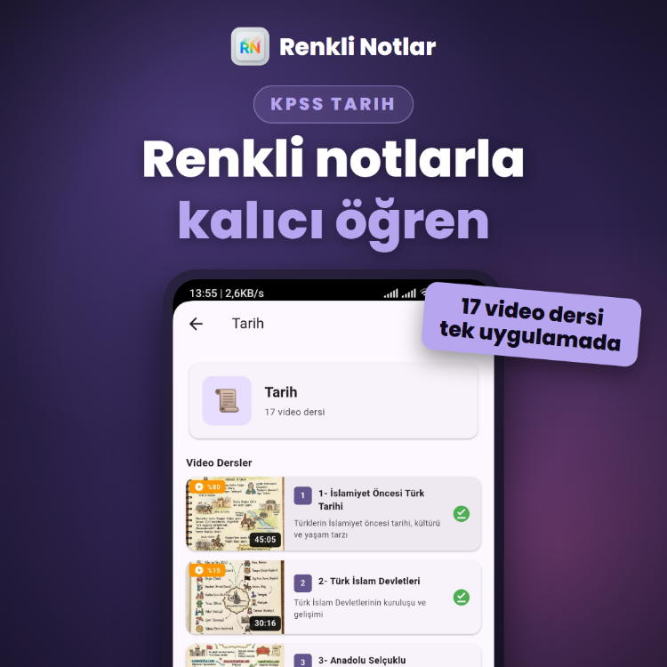 Tarihin Renkli Notları Sesli Anlatım (Dijital Erişim)