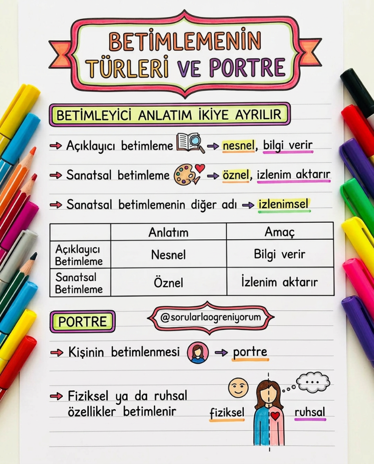 TYT Türkçenin Renkli Notları - DİJİTAL ERİŞİM