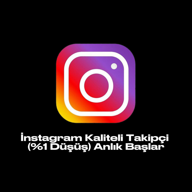 1000 Adet İnstagram Yabancı Takipçi (Yüksek Kalite)