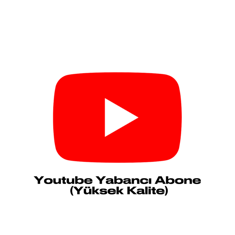 1000 Adet Yabancı Abone (Yüksek Kalite)