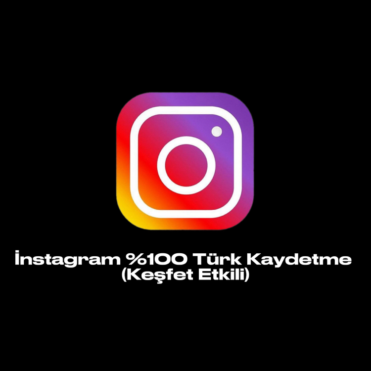 500 Adet %100 Türk Kaydetme (Keşfet Etkili)