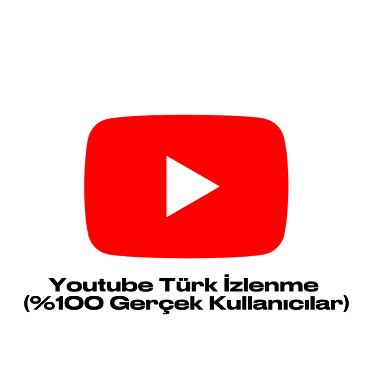 1000 Adet Youtube Türk İzlenme (%100 Gerçek Kullanıcılar)