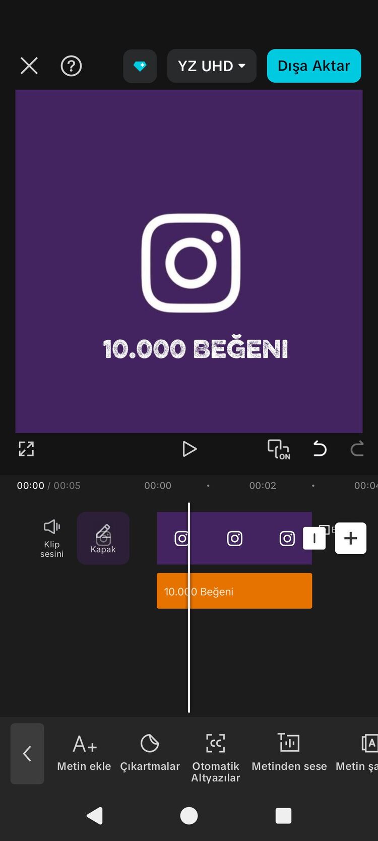 Instagram 10.000 Beğeni