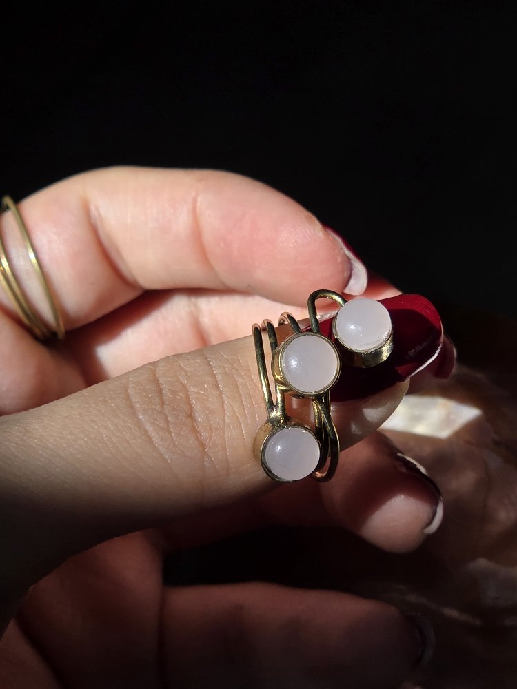 Doğal Taşlı Yüzük