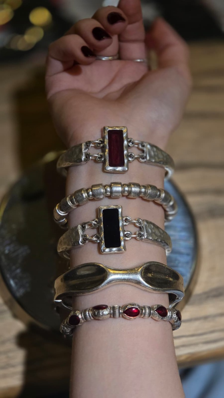 Soul Nook Bordo Bileklik