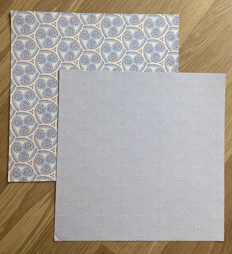 Scrapbook renkli kağıt 2’li
