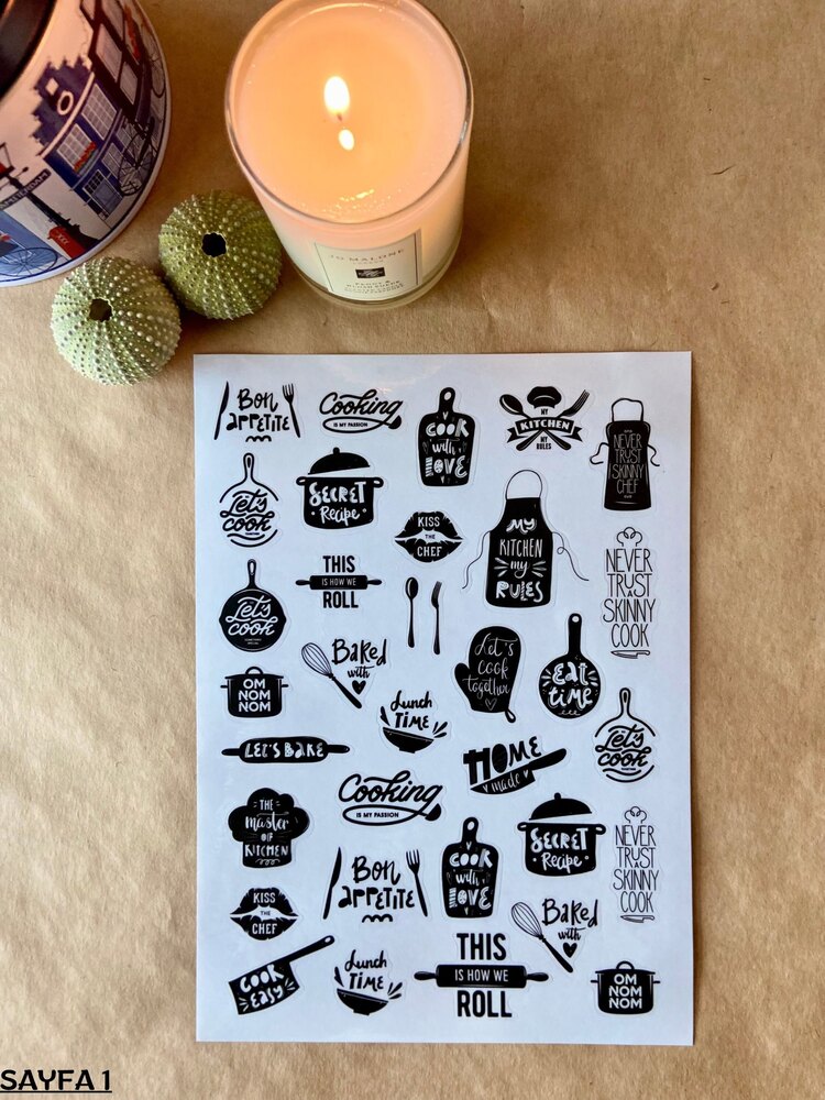 Şeffaf Stickerlar
