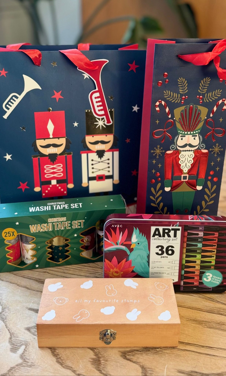 Nutcracker Desenli Hediye Poşeti 