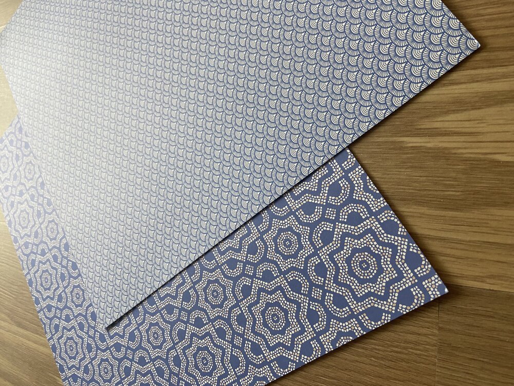 Scrapbook rennkli kağıt 2li 