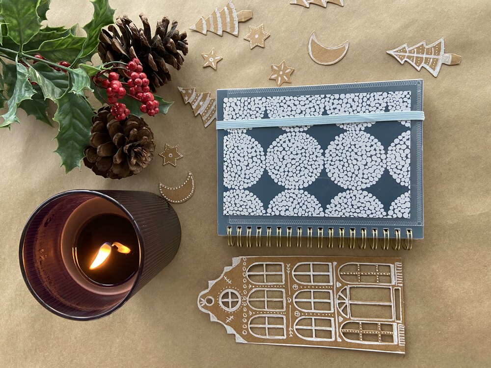 Hema çizgili defter