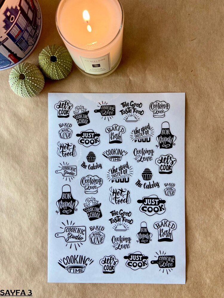 Şeffaf Stickerlar