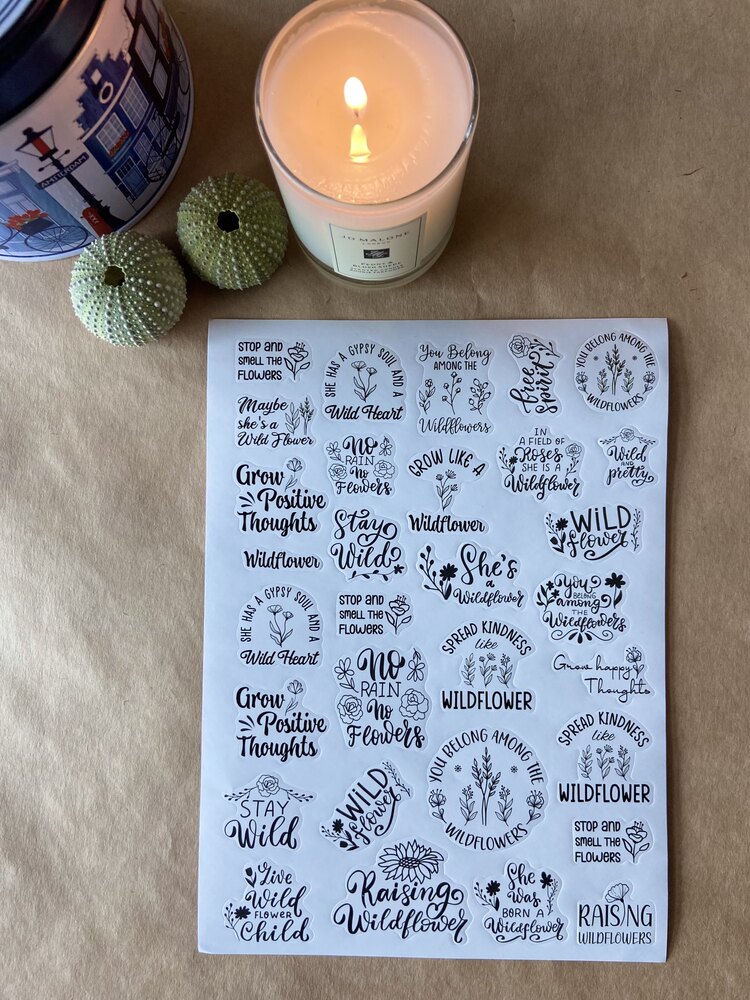 Mesaj içeren stickerlar