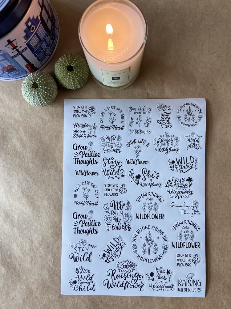 Mesaj içeren stickerlar